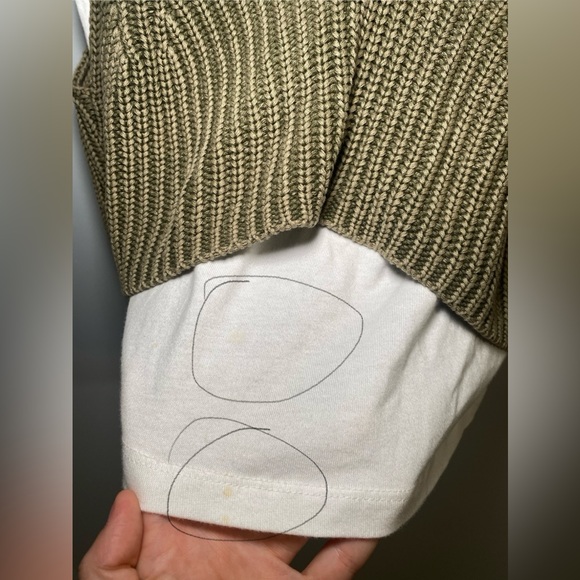 Anthropologie Pilcro Twofer Sweater Tee Size M - Picture 4 of 9